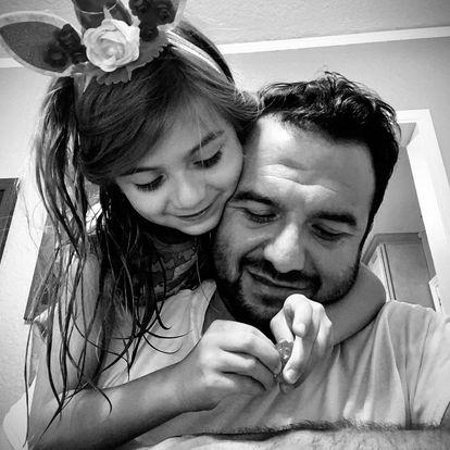 The simple life. Love between father and daughter