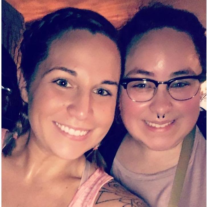 Millie and her sister Anna