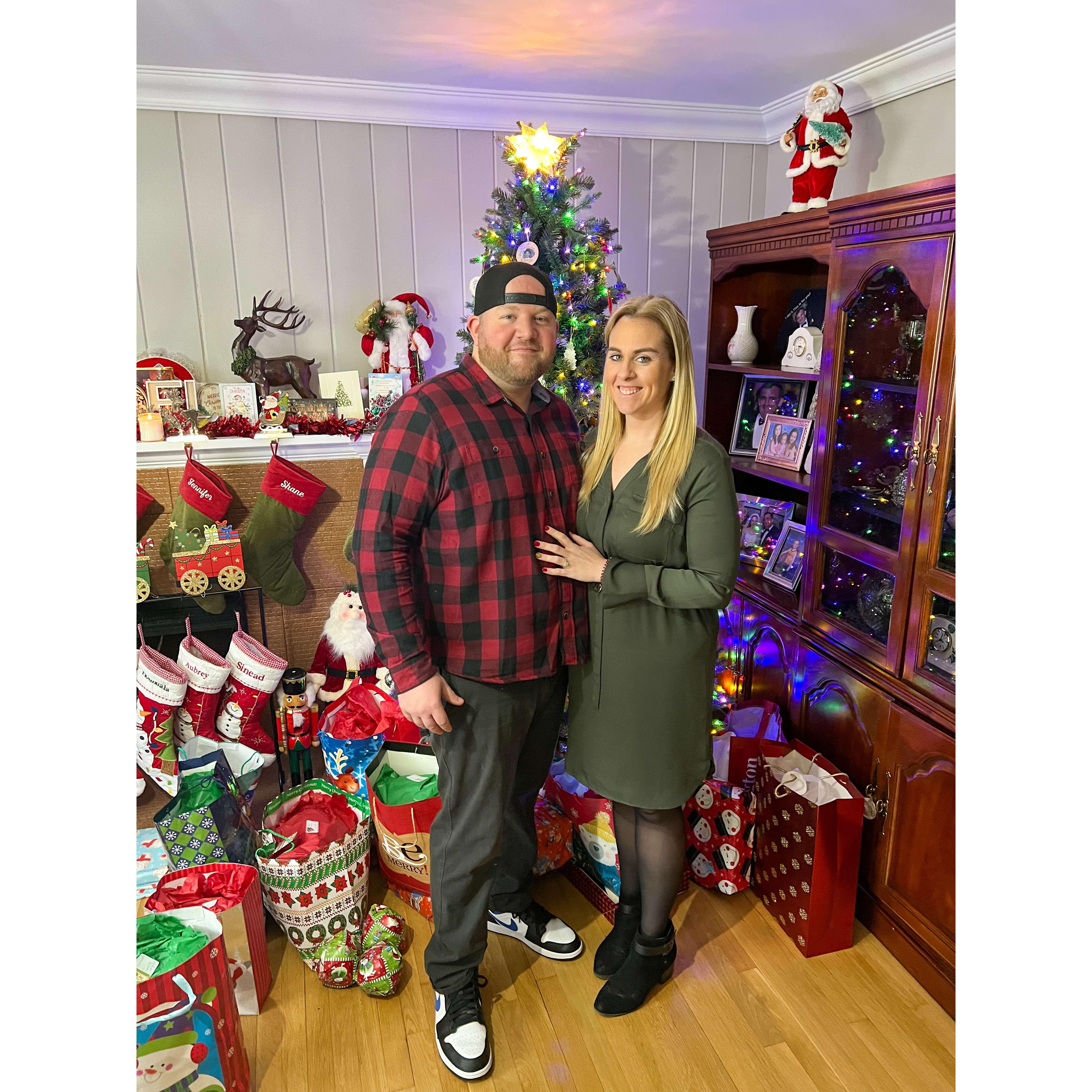 Our first Christmas as an engaged couple December 25, 2021