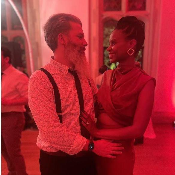 Dancing the night away a year before their own wedding date, Emmanuel and Tiara celebrated another couple's union in Richmond, VA