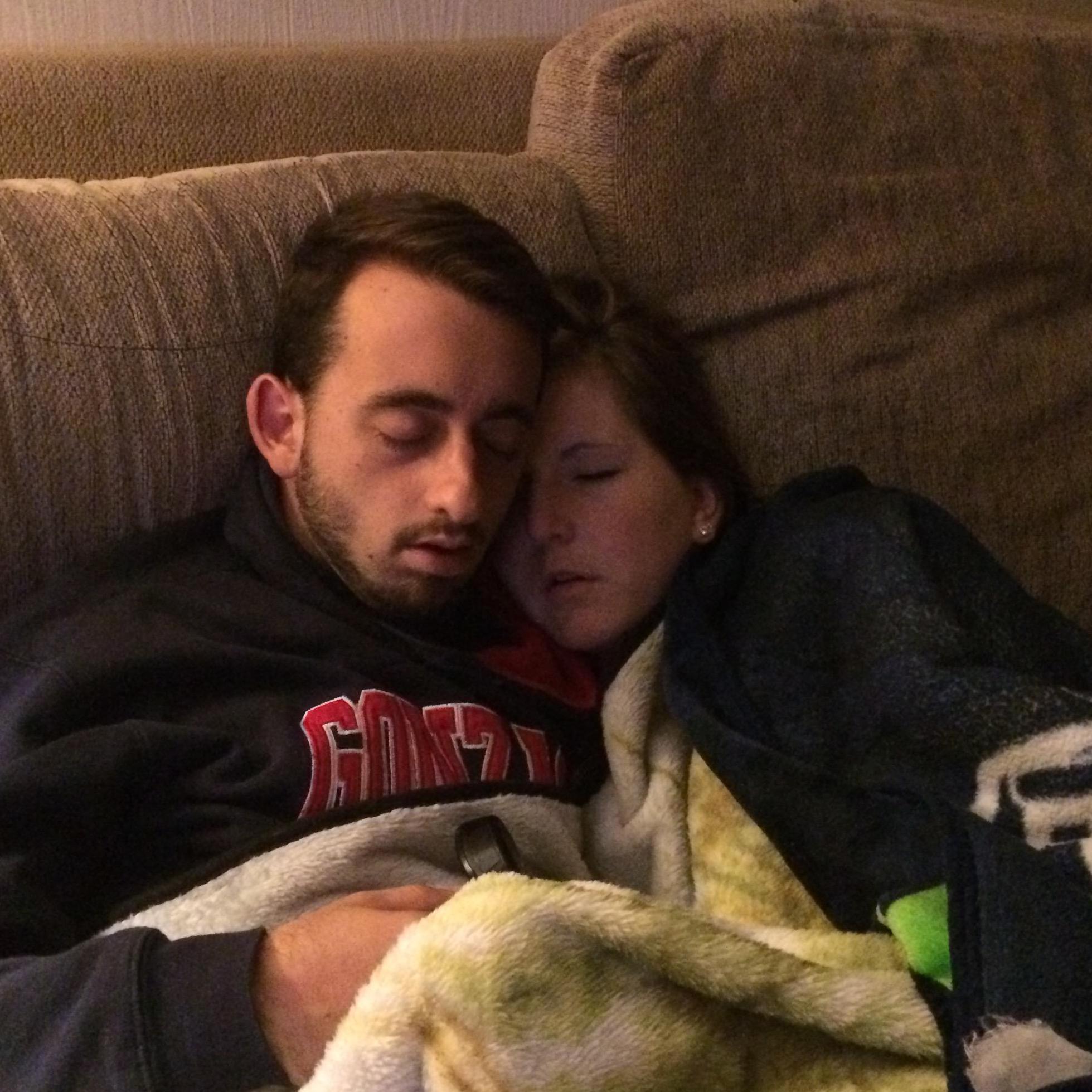 True love. Asleep by 9pm