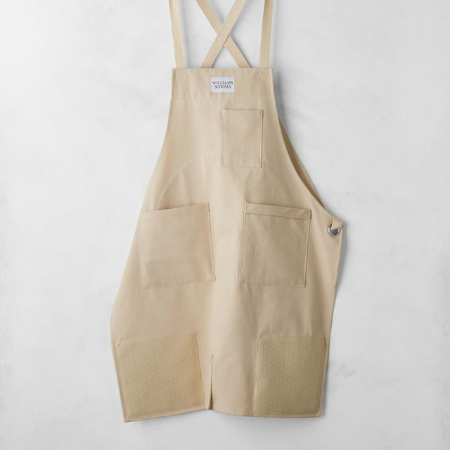 Williams Sonoma Ultimate Apron, Natural Canvas