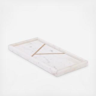 Marble Brass Tray