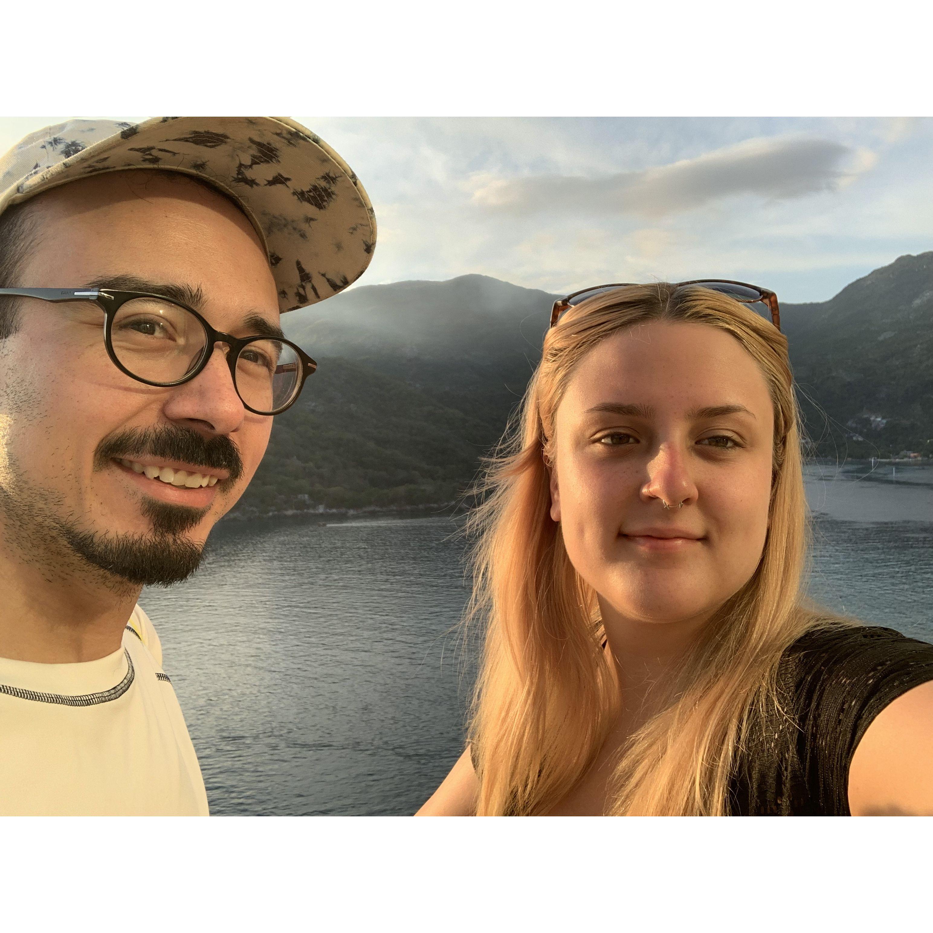 Our first cruise together