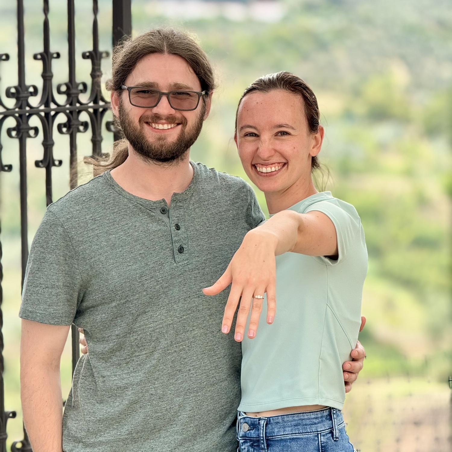 She said yes!