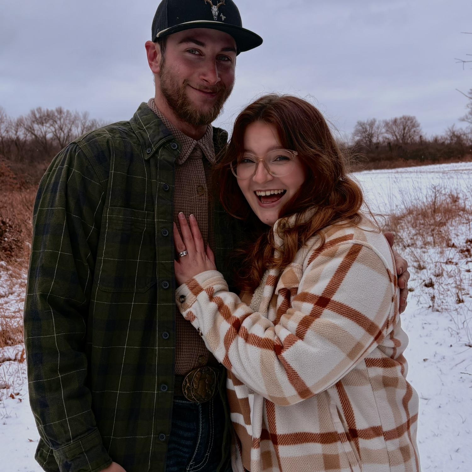 One of the many engagement photos. Kelly, the bride’s sister and maid of honor, had Nick and Molly cracking up!