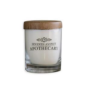 Seventh Avenue Apothecary Heritage Sea Salt + Sandalwood Hand Poured 2 Wick Glass Jar Soy Candle