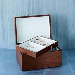 Mid-Century Jewelry Box - Large (Acorn)