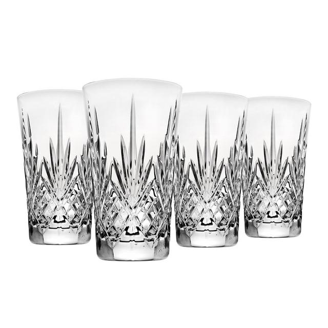 Dublin 12 oz. Crystal Drinking Glass (Set of 4)