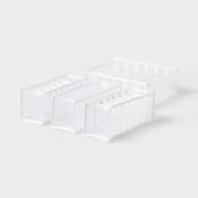 Mesh Drawer Organizer Inserts 4pk - Brightroom™