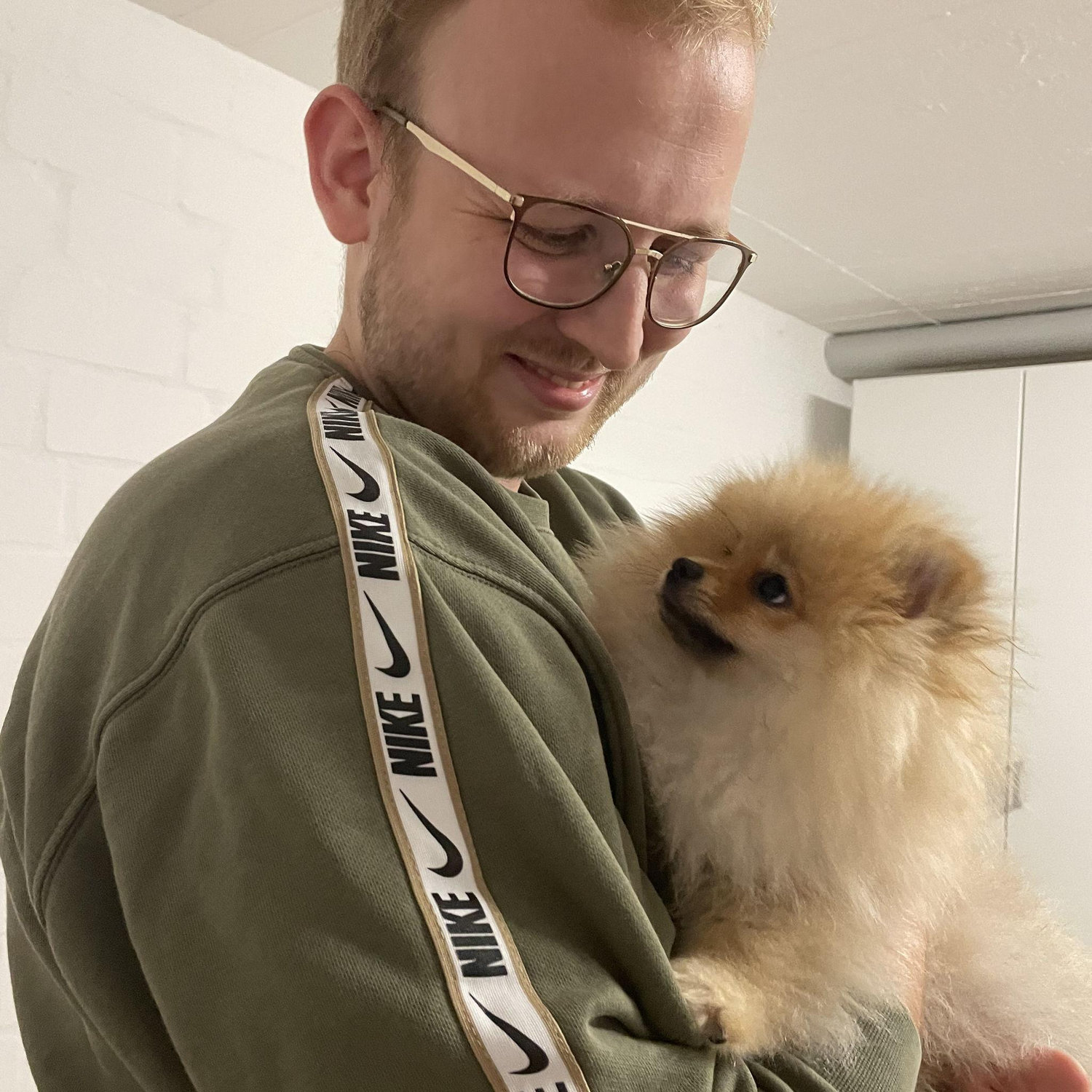 In October 2024, we made the crazy decision to welcome Pommes-Pomeranian into our lives. Jonny was the one who chose her. She grew up in the AIESEC office in Bonn, raised by our whole team.