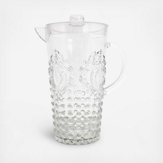 Jewel Melamine Pitcher With Lid