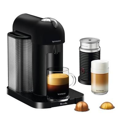 Product description page - Nespresso Vertuo Black Matte Bundle by Breville