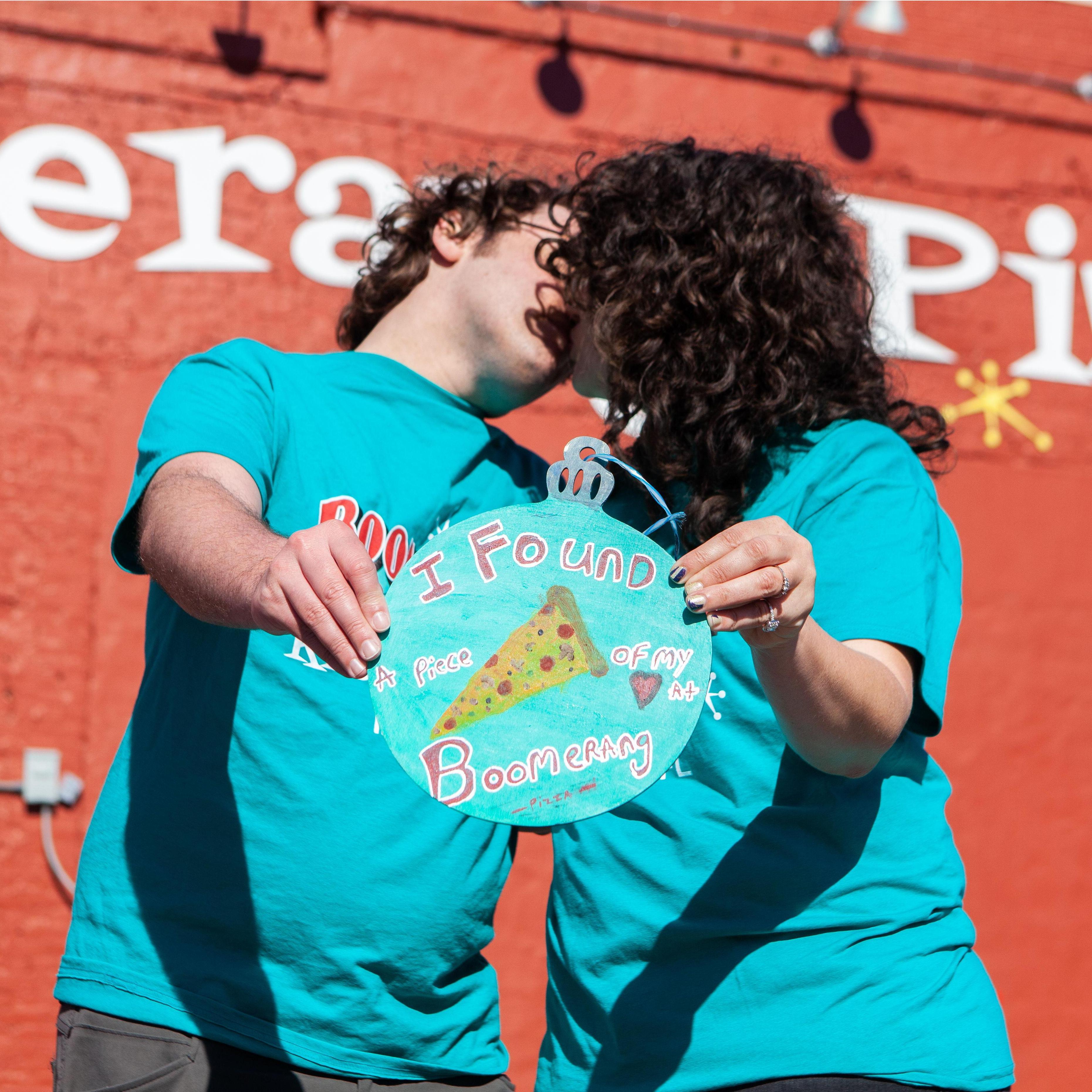 We found a slice of our heart at Boomerang pizza