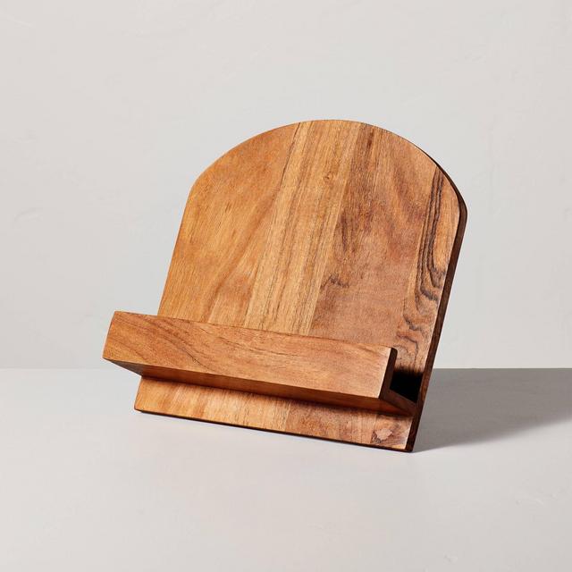 Wooden Cookbook Holder Brown - Hearth & Hand™ with Magnolia