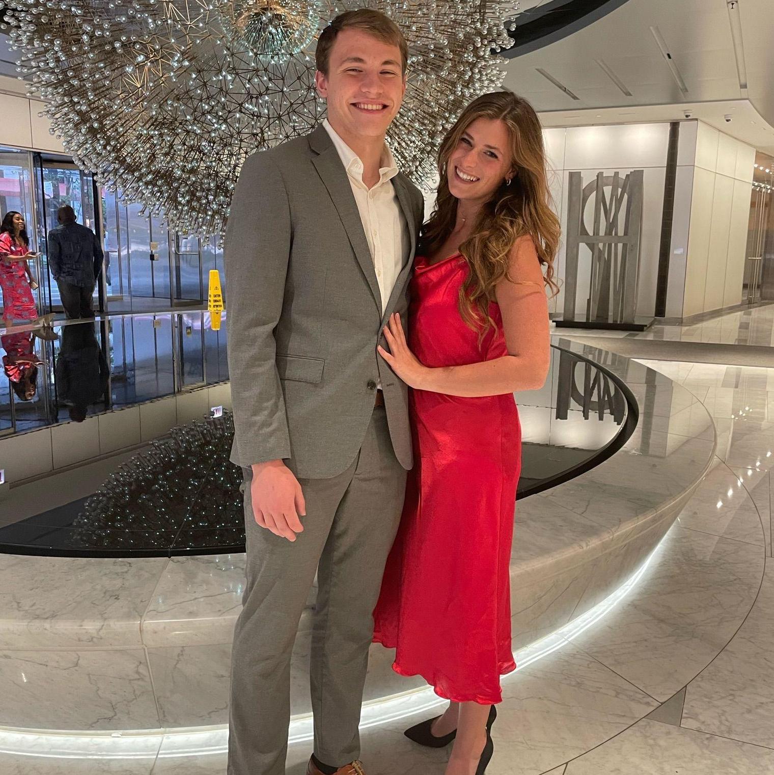 We went to the 95th floor restaurant in Chicago for Hailey's 21st birthday!