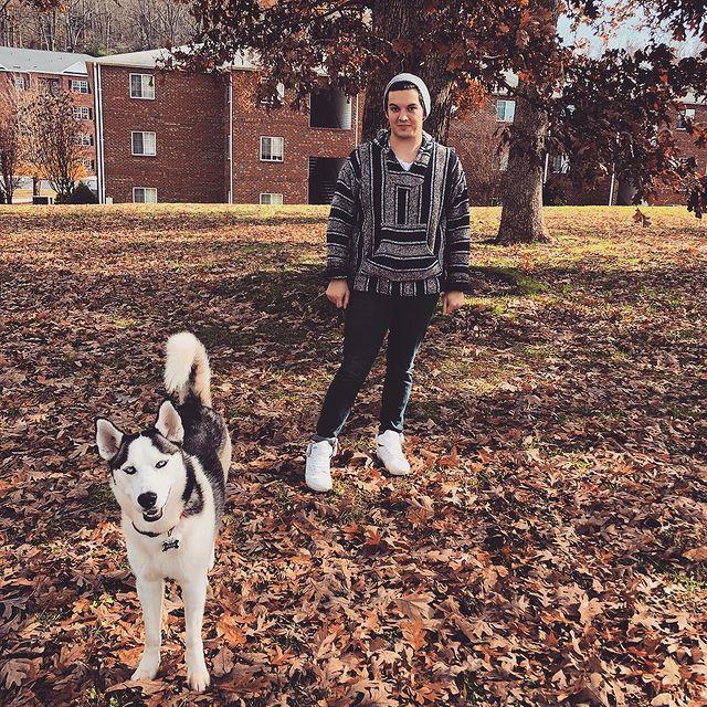 Chandler (and Alli, kind of) adopted Sirius when they moved to Asheville. He is a monster.