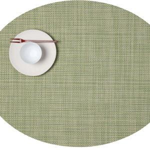 Basketweave Placemats | Green Oval | Chilewich