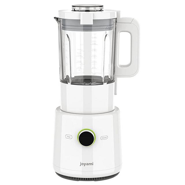 joyami Professional Compact Smoothie Food Processing Blender 1000W Smart Electric Hot & Cold Drinks with Self-cleaning 54 Oz for Crushing Ice, Soy Milk, Fresh Juice