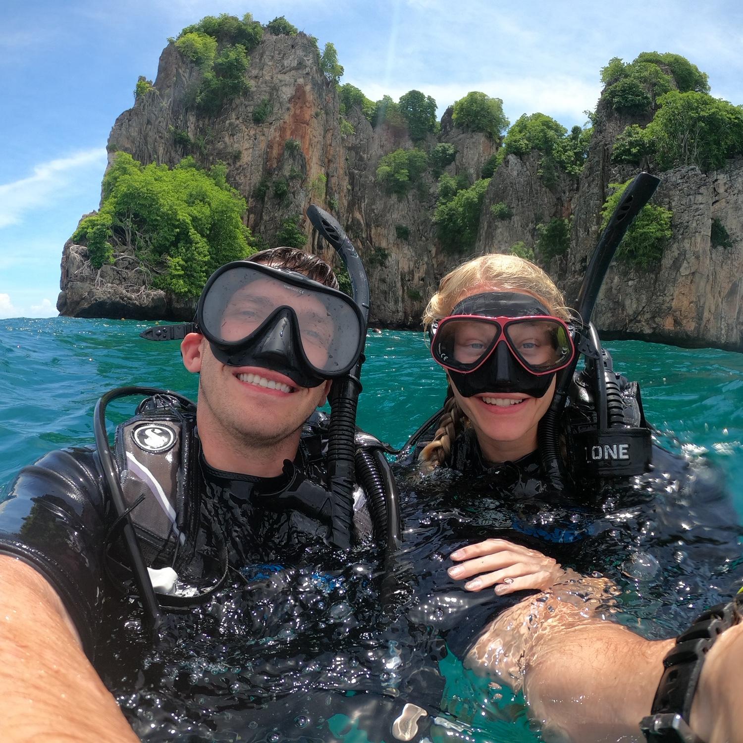 Scuba diving in Thailand
