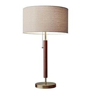 Adesso 3376-15 Hamilton 26.25 In. Table Lamp - Antique Design Table Lamp with Brass Finish. Lightings and Fixtures