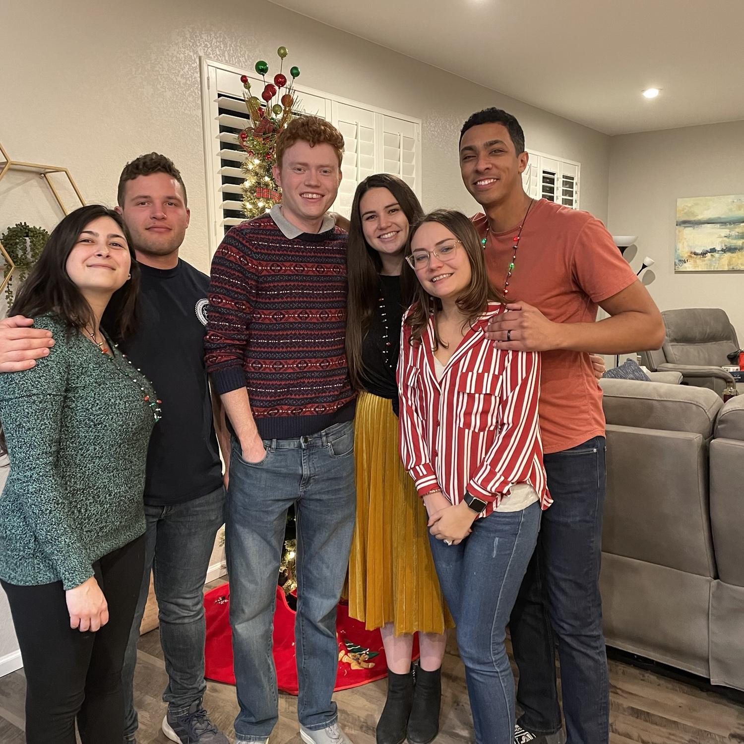 First time meeting Darby met Rhett’s family at Christmas!