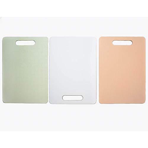 3 Piece Colorful Cutting Board, Non Slip, Dishwasher Safe, BPA Free, Knife Safe, Counter Care, Easy Grip, Set of three (3)
