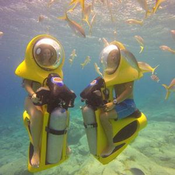 BOSS Underwater Scooter in Honduras