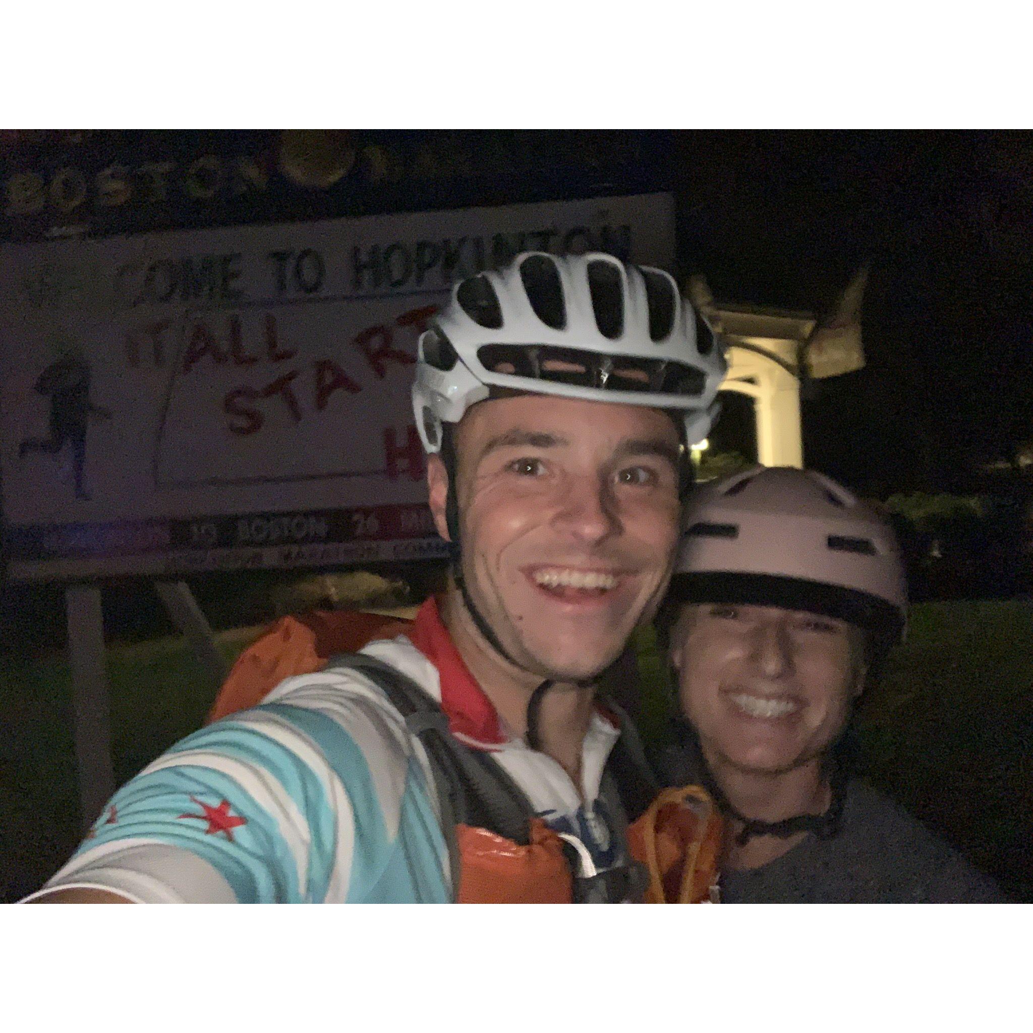 Midnight Marathon Ride