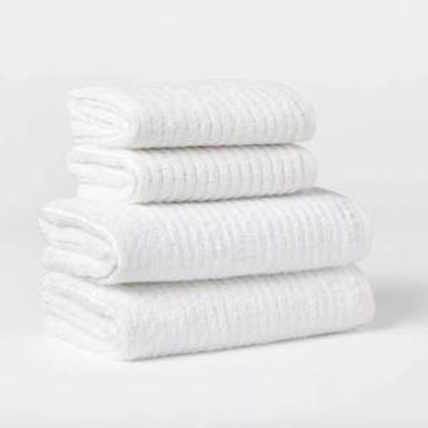 Quick Dry Ribbed Towel Set of 2 - Threshold Hand/Wash Towel