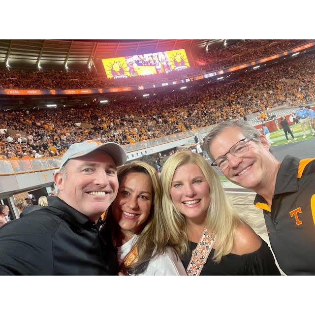 Tennessee game with Dan and Angel