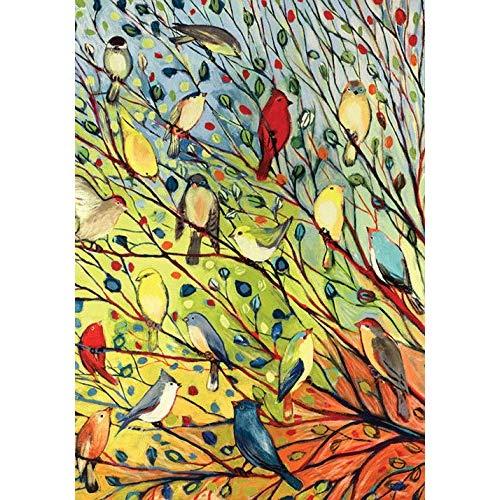 Toland Home Garden 119537 Tree Birds Flag, Garden (12.5" x 18")