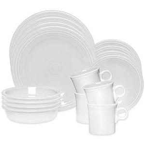 Fiesta® 16-Piece Dinnerware Set in White