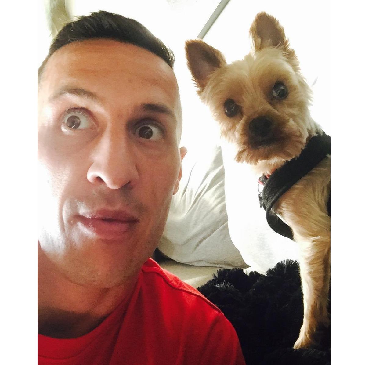 Just a man and his dog!