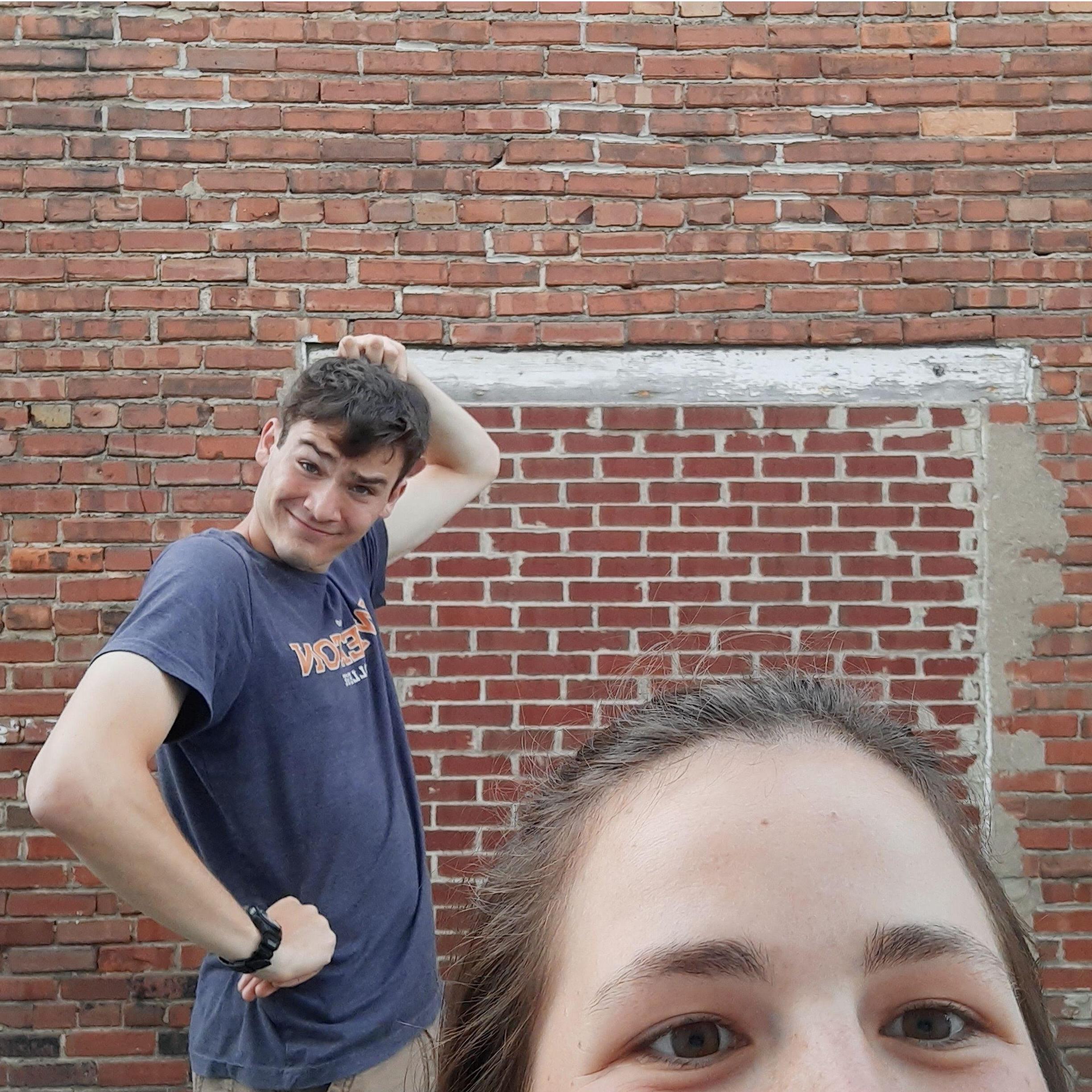 One of the many times that Karsten and Sophie met up halfway just to hang out during summer 2020.