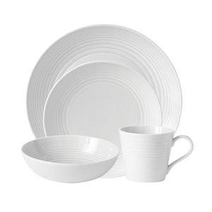 Royal Doulton 8574024522 Gordon Ramsay Maze White 4-Piece Set