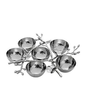 Michael Aram White Orchid 6-Compartment Plate