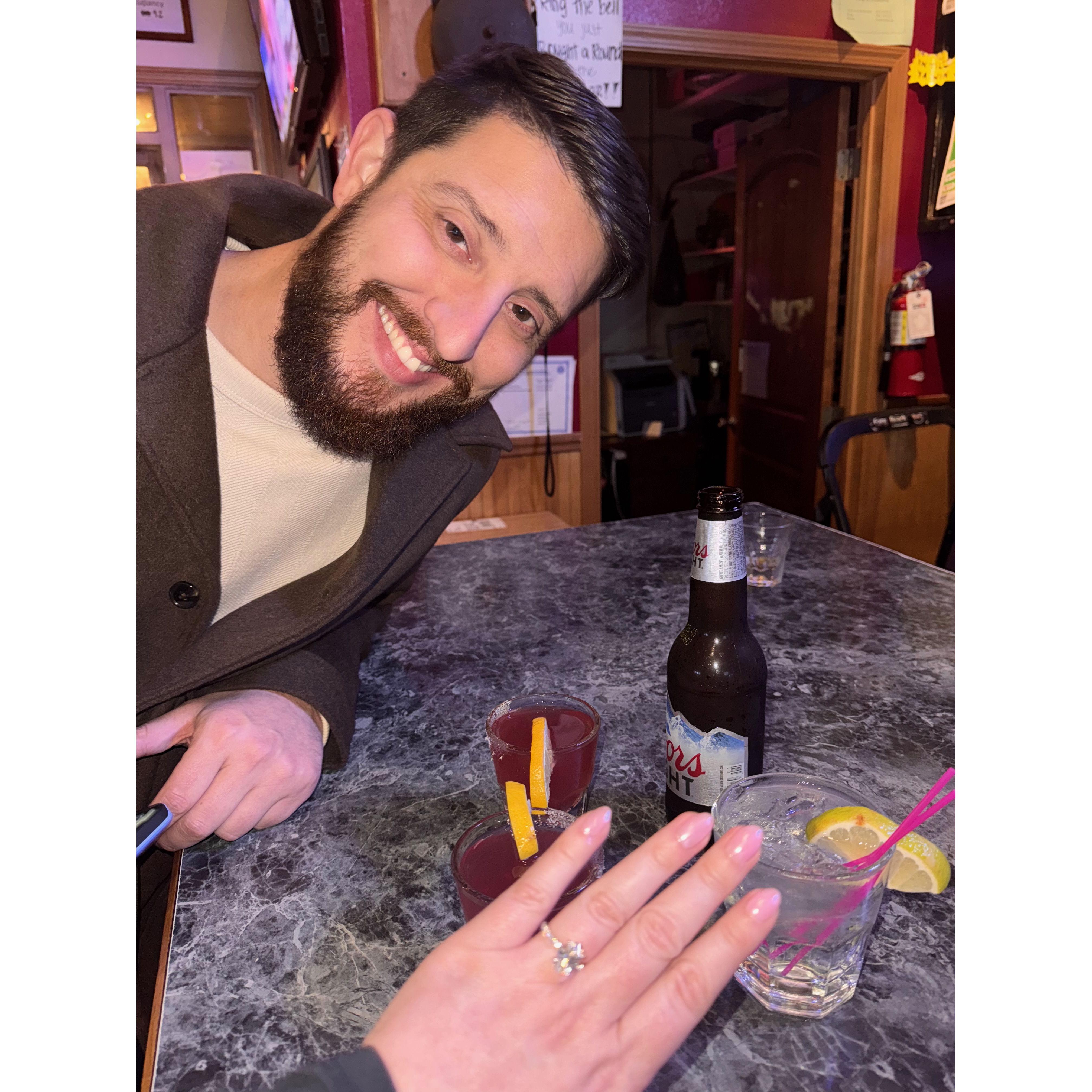 Post Engagement/Pre-Hangover