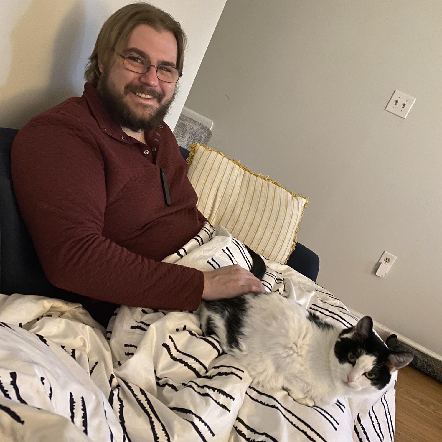 Kitty obviously embraced having Chris around.