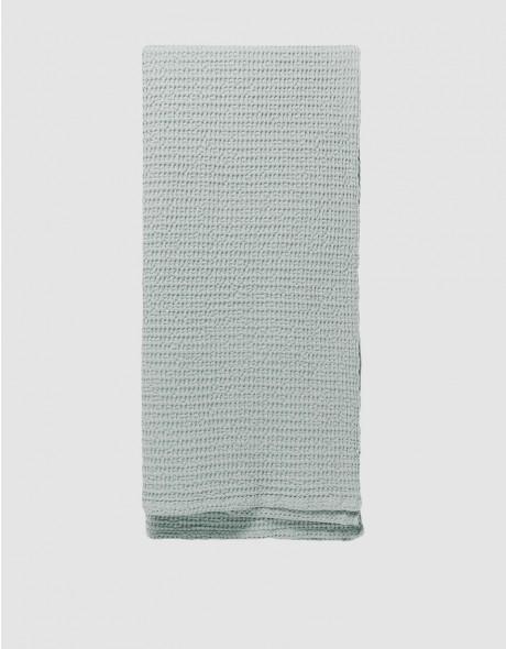 Simple Waffle Bath Towel in Sky