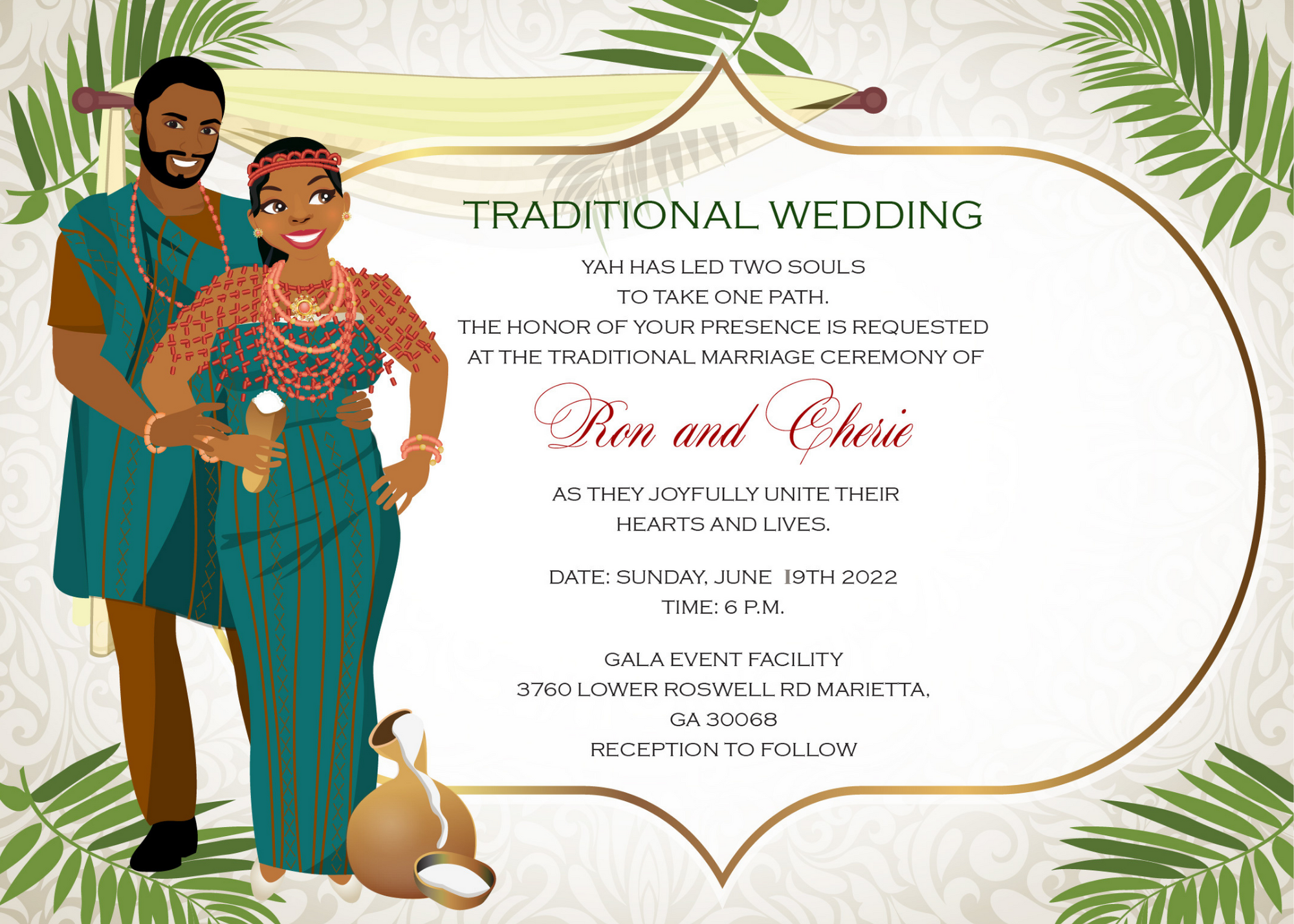 The Wedding Website of Cherie Collier and Ron Shields