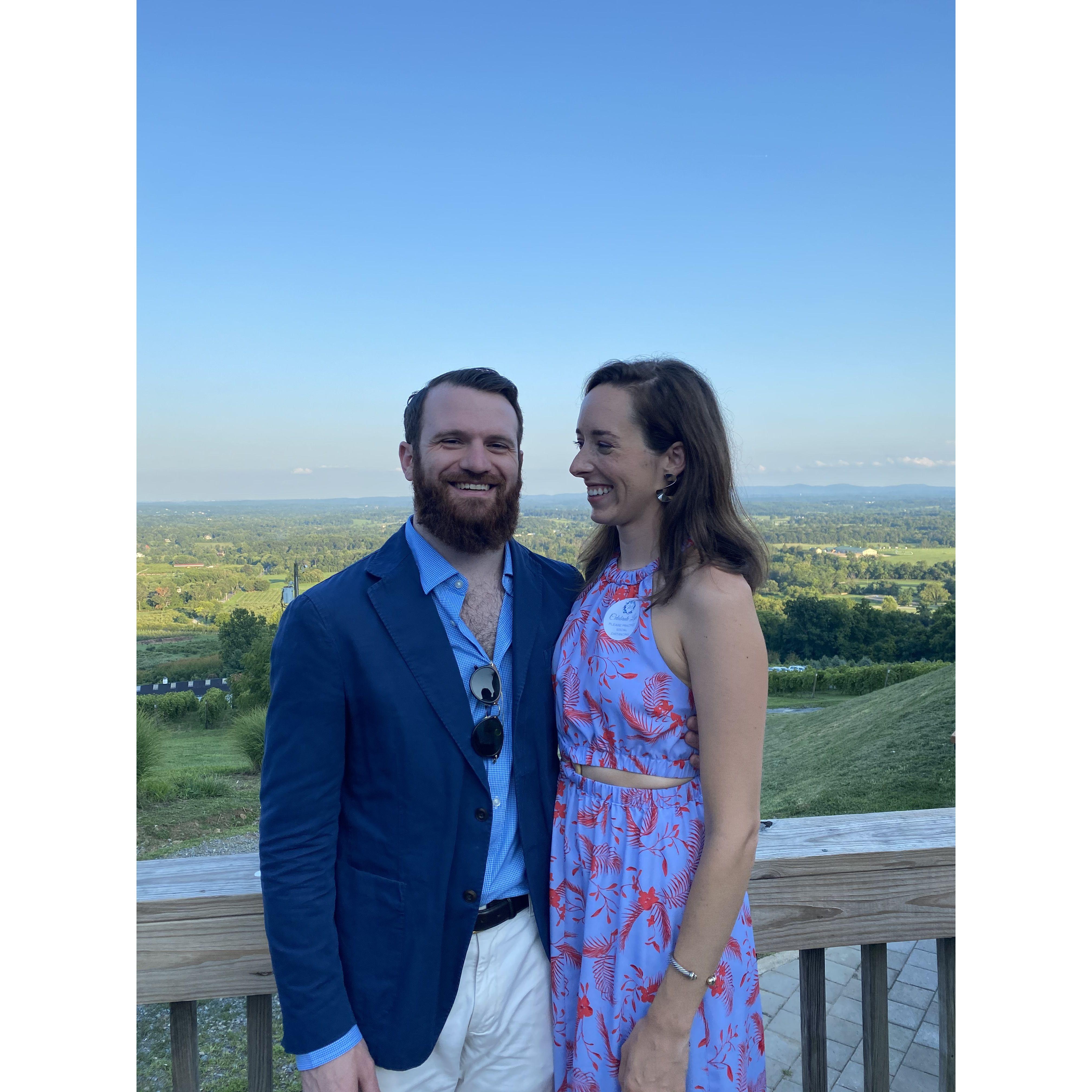 Celebrating Reilly and Lauren’s engagement in DC