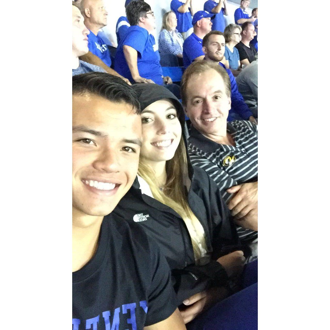 UK Mizzou Football Game (the only one we ever attended inside the stadium), Lexington, 2017
