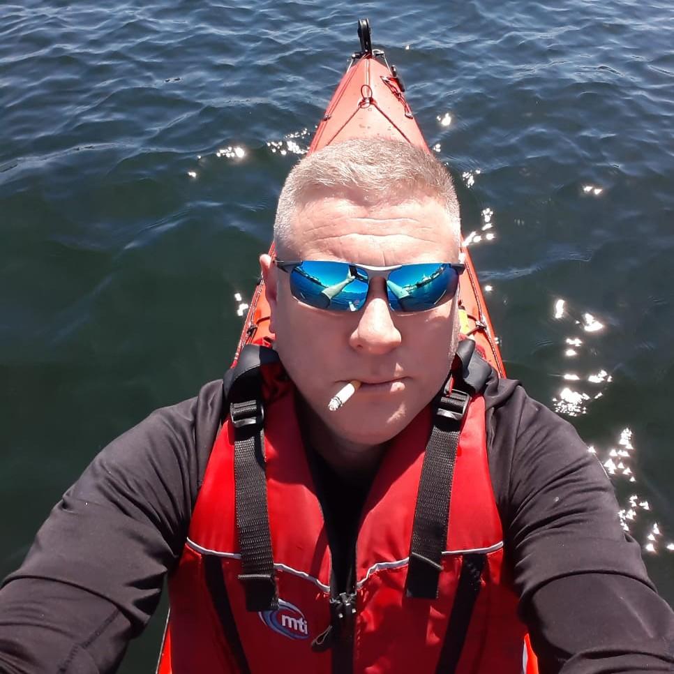 kayaking, like a boss!