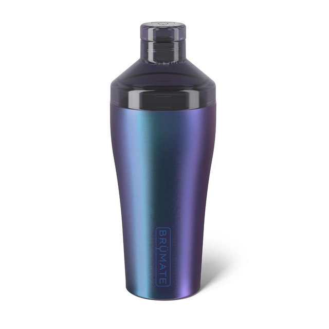 BrüMate Cocktail Shaker 22oz Insulated Stainless Steel Shaker - 100% Leakproof - No Condensation (Dark Aura)