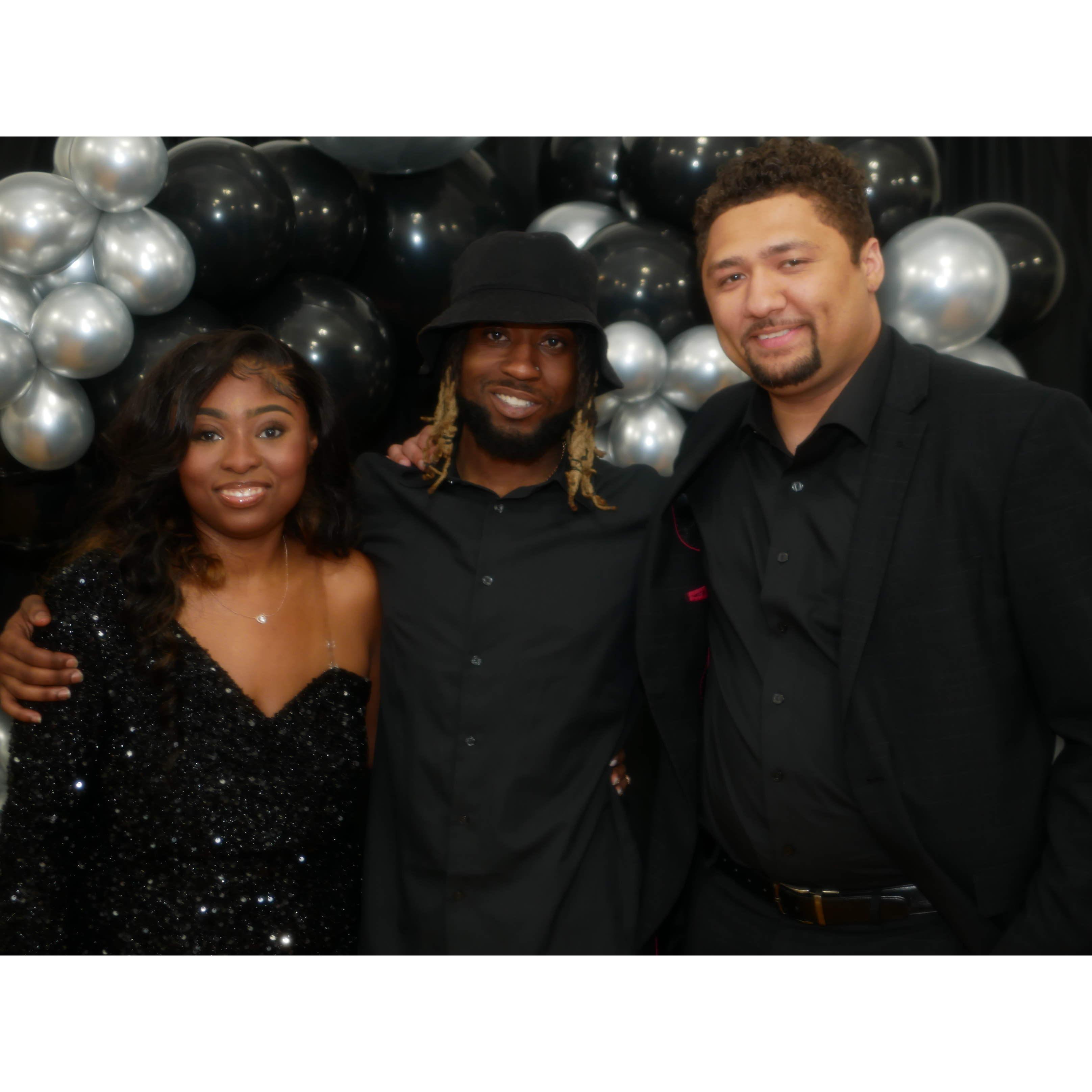 Our Engagement Party 07/03/2022: Sibling love!