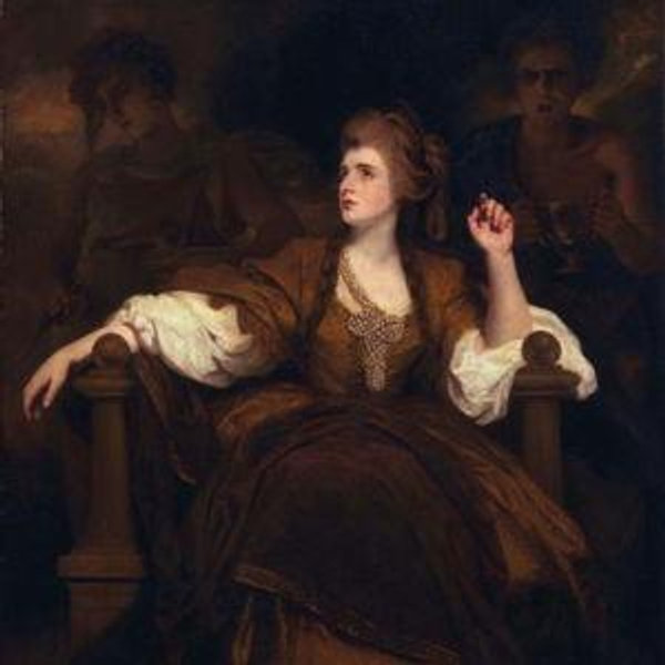 Sarah Siddons as the Tragic Muse by Sir Joshua Reynolds