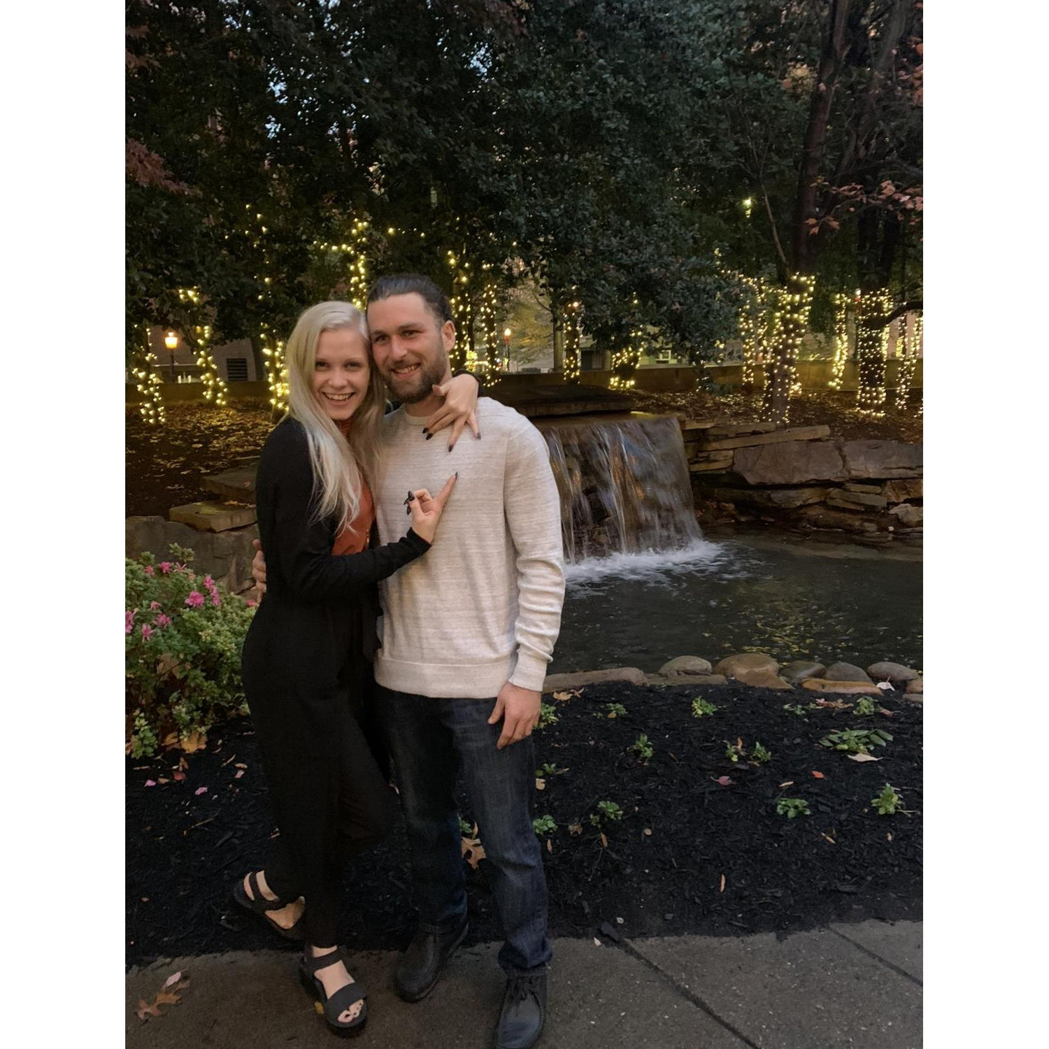 This photo was taken the night Alahnah's sister Savannah got engaged. Alahnah is jokingly saying, "Where's my ring?"
November 25, 2020