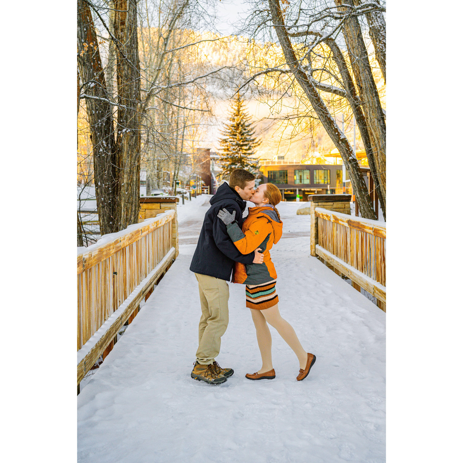 One of our favorite photos on the bridge at the John Denver Sanctuary! :)