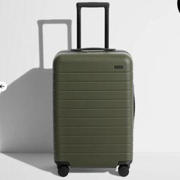 Away Suitcase - "The Bigger Carry-On" in Olive Green